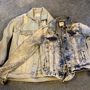 2 Jean jackets!